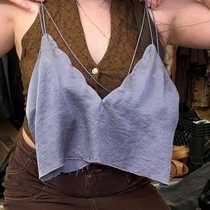 Lavender Spaghetti Strap Top